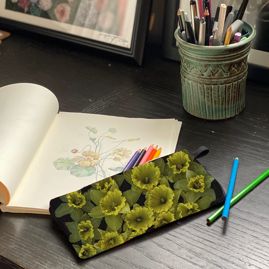 Daffodil Detroit Pencil Pouch