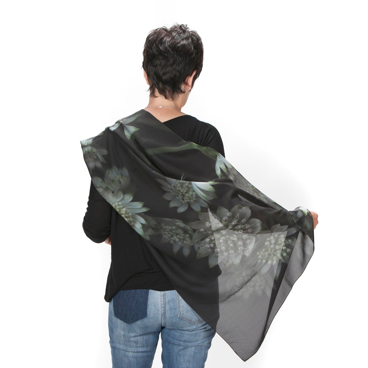 Astrantia Scarf - Georgette