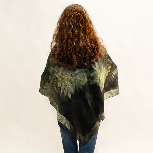 Astrantia Square Scarf - Silk